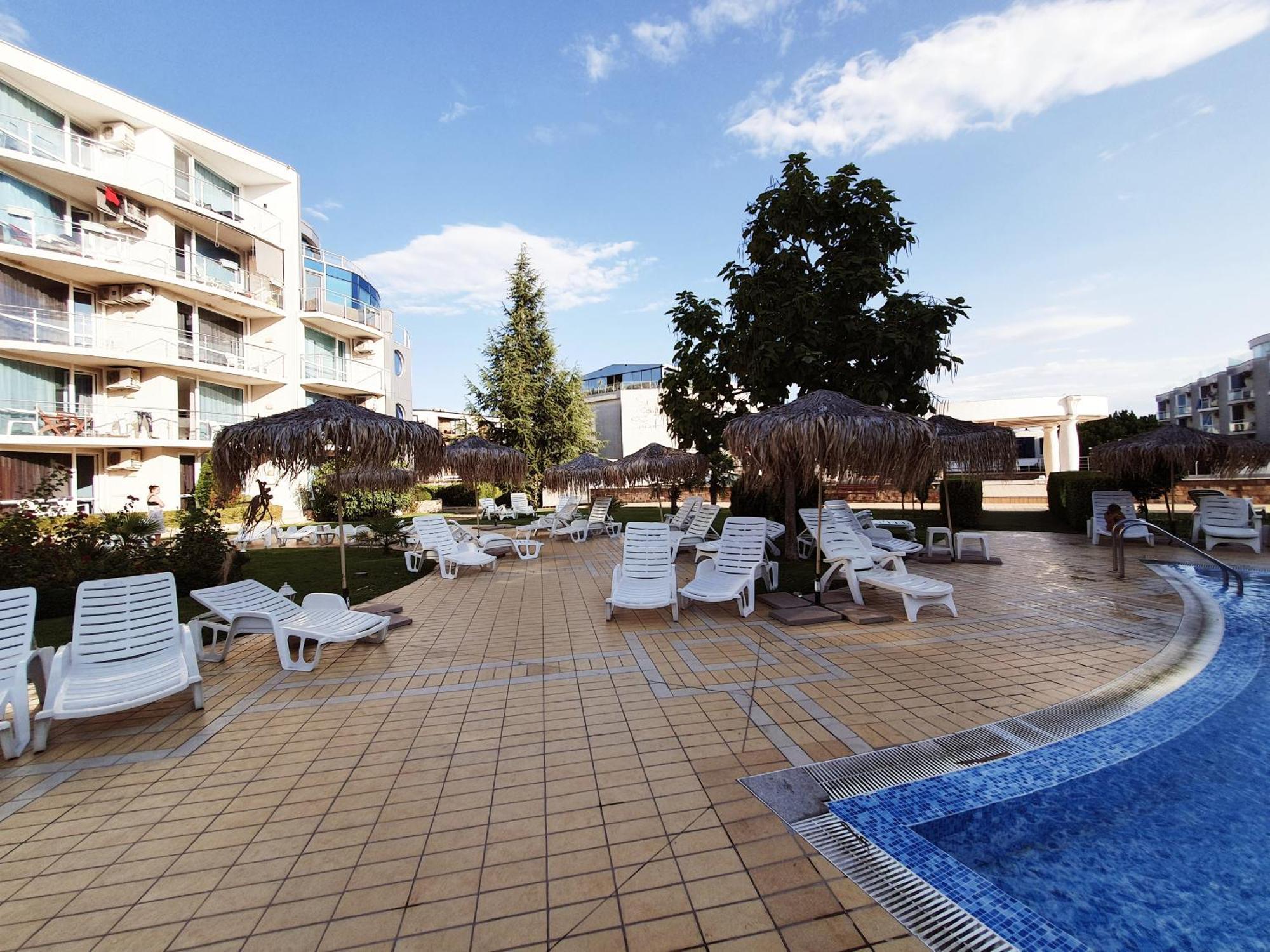 Elena'S Lux Aparthotel - Town & Sea View - Atlantis Spa Sarafovo Luaran gambar