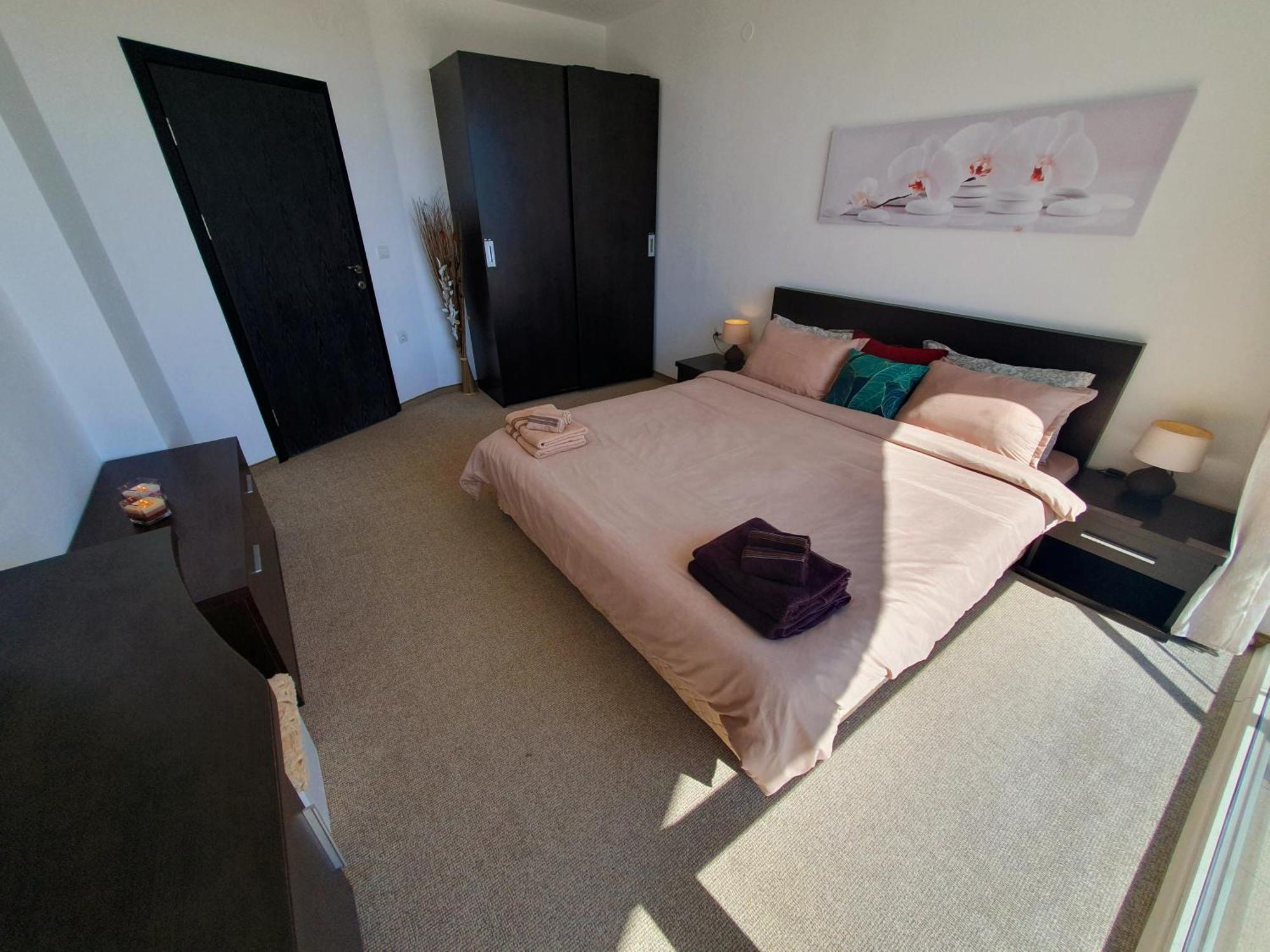 Elena'S Lux Aparthotel - Town & Sea View - Atlantis Spa Sarafovo Luaran gambar