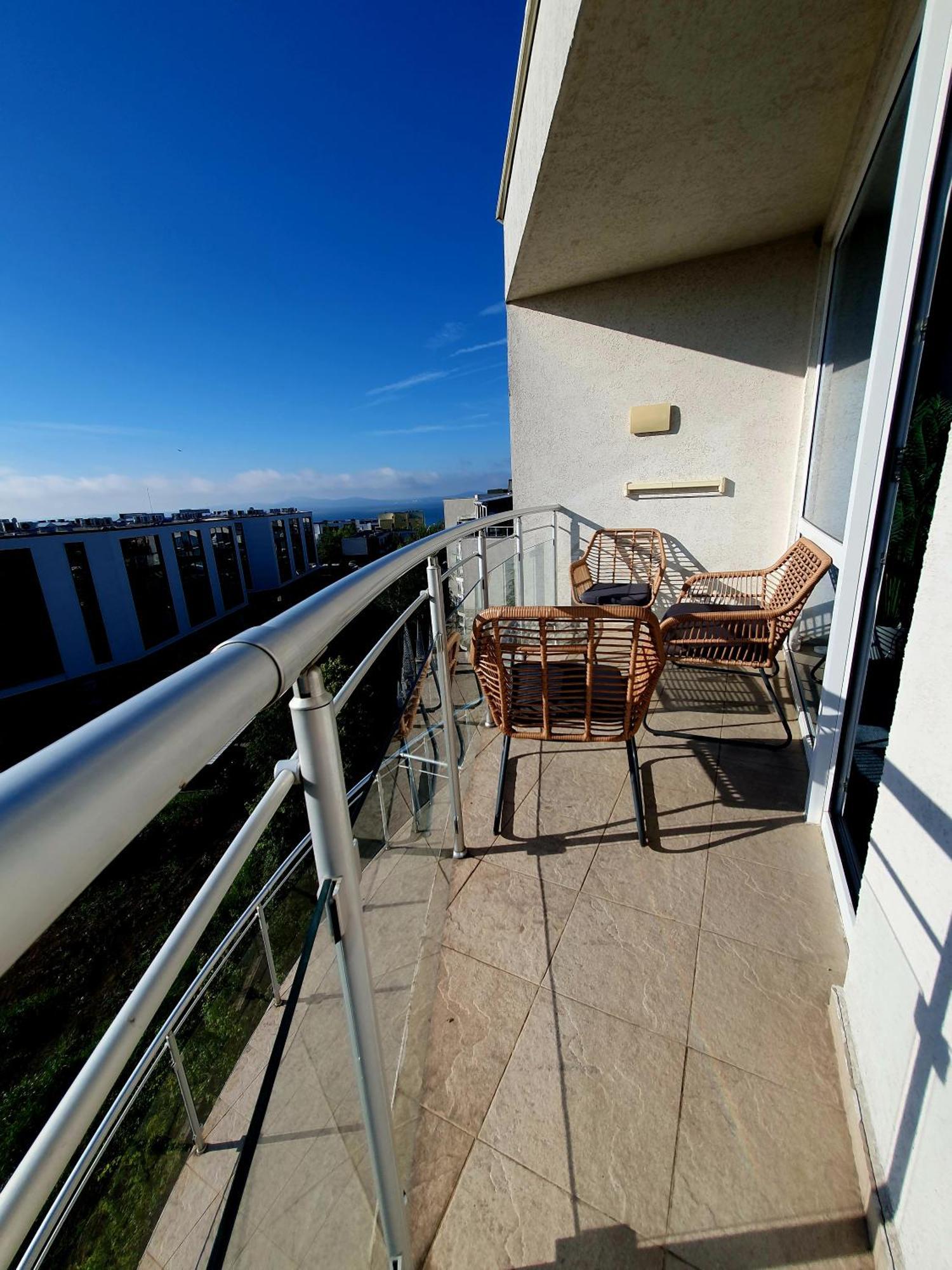 Elena'S Lux Aparthotel - Town & Sea View - Atlantis Spa Sarafovo Luaran gambar